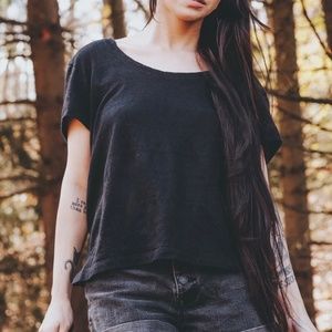 H+M Textured Oversized T-shirt